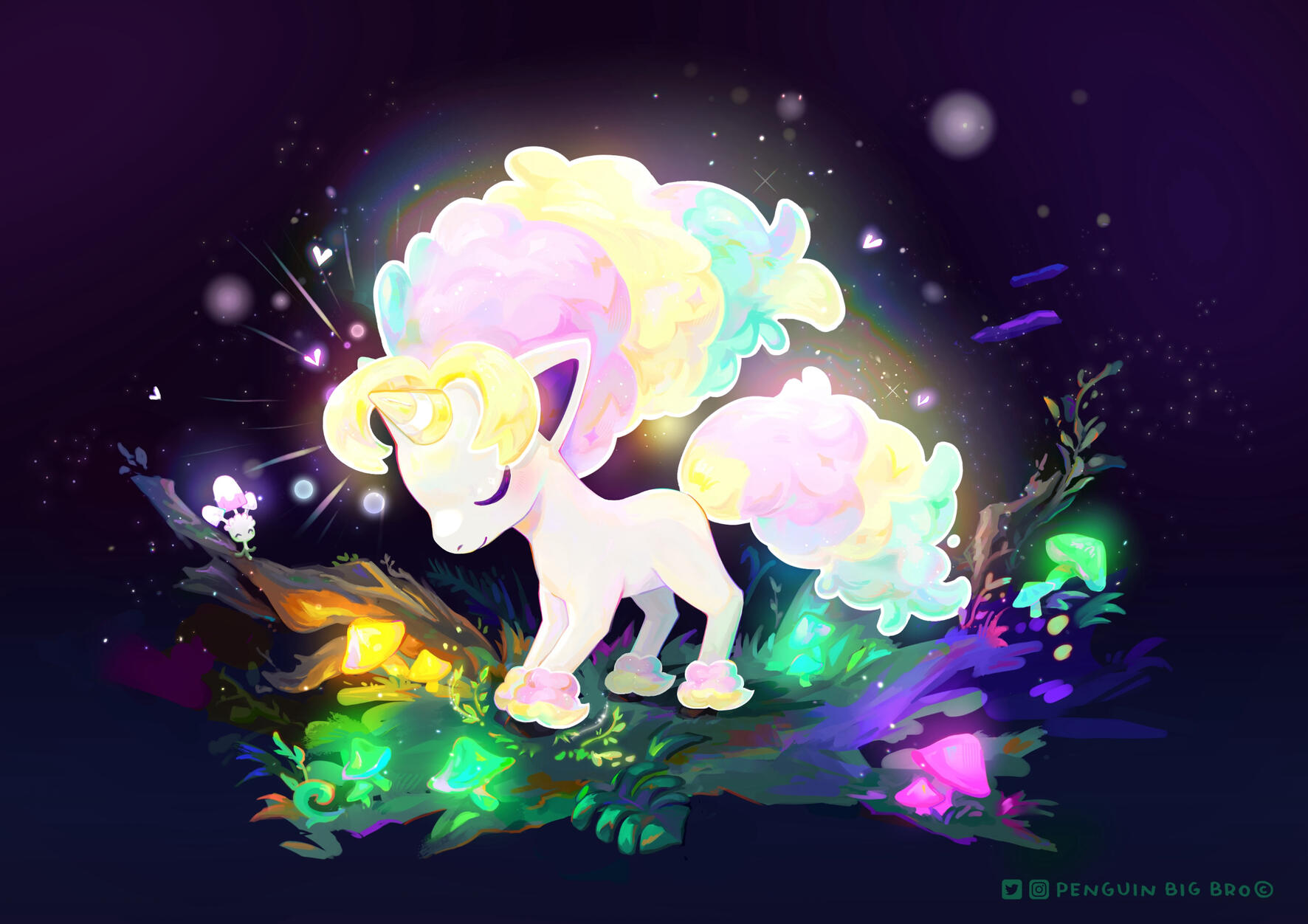Galar Ponyta Fanart