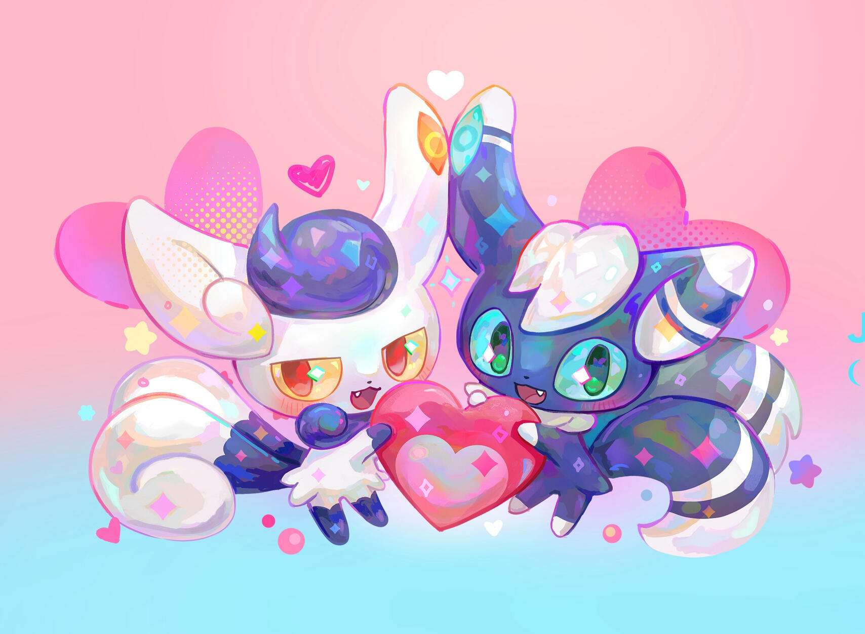 Meowstic Fanart